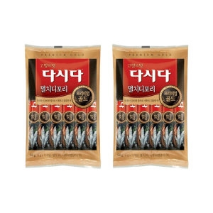 백설 다시다 프리미엄 골드 멸치디포리 60g(5gx12입) (2개)_이미지