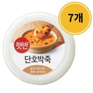 CJ제일제당 햇반 단호박죽 420g (7개)_이미지