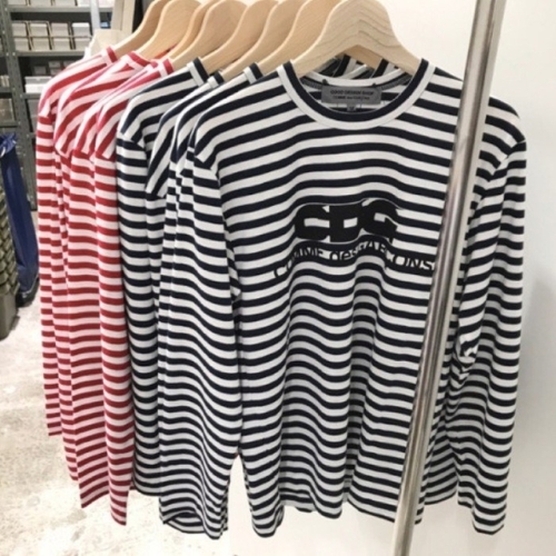  꼼데가르송 CDG 스트라이프 긴팔티셔츠 2컬러 SZ-T004