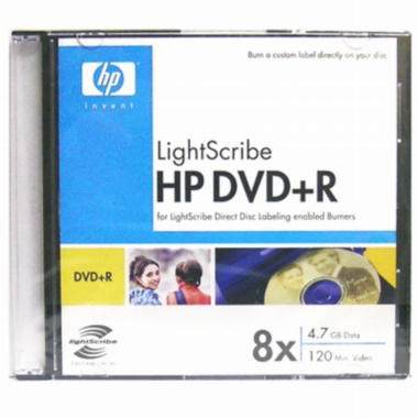 HP DVD+R Light Scribe 4.7GB 8x 슬림 50장_이미지