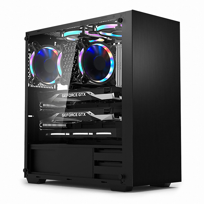 DAVEN GT101 강화유리 블랙