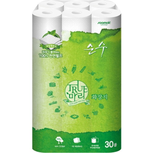트루마리 순수 30m (30롤)이미지입니다. 누르면 해당 게시물로 새창이동합니다.