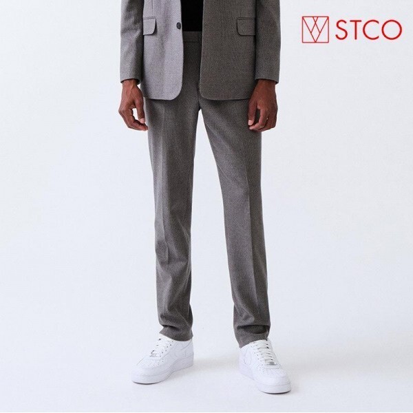 STCO 릴렉스핏 미니체크 셋업팬츠 SEPTD01TAD_이미지