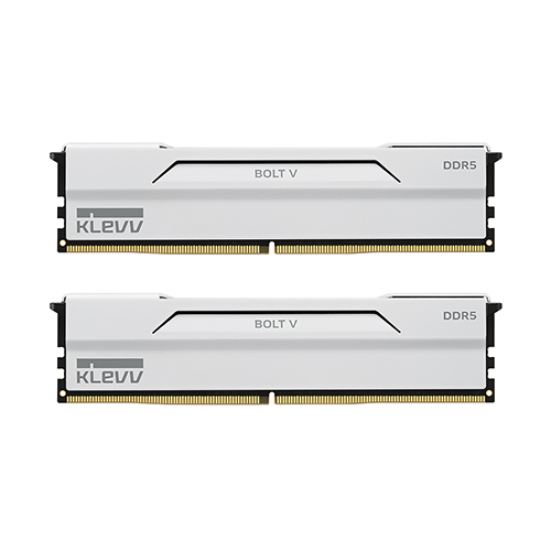 ESSENCORE KLEVV DDR5-6400 CL32 BOLT V WHITE 패키지 서린 (32GB(16Gx2))_이미지