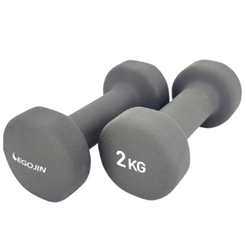 이고진 네오프렌 미용아령 세트 (2kg, 2개)_이미지