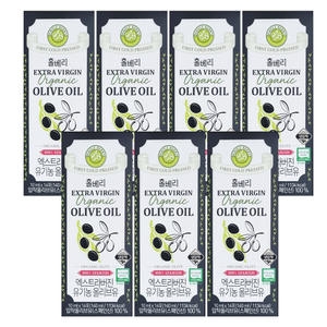 홀베리 유기농 엑스트라버진 올리브유 140ml(10mlx14포) (7개)_이미지