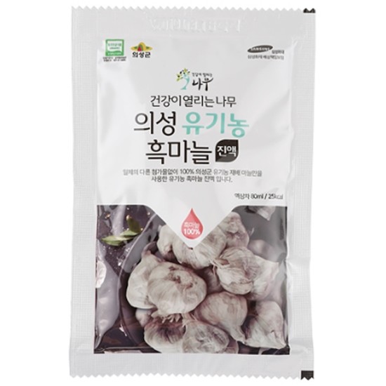  대성의성마늘 건강이열리는나무 유기농 흑마늘 진액 80ml 30포 [1개]