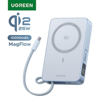 유그린 Qi2 25W MagFlow 무선 충전 보조배터리 PB773 10000mAh