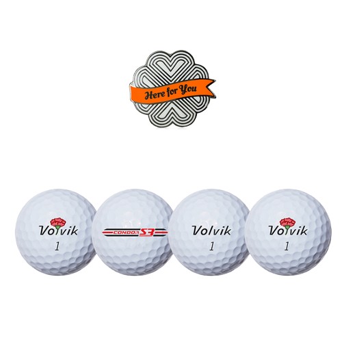 볼빅 콘도르 S3 땡큐 에디션 (4개+볼마커)_이미지