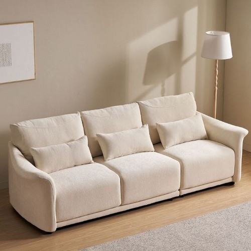 스틸라 플럼 기능성 생활방수 패브릭 소파 4인용