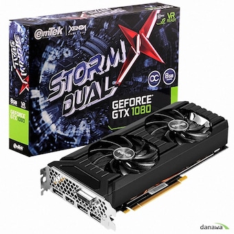 이엠텍 XENON 지포스 <b>GTX1080</b> STORM X Dual OC D5X 8GB
