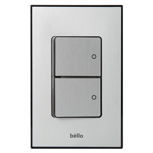 위너스 벨로 실버 스위치 2구 1로_이미지