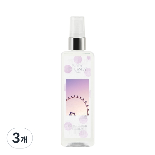 바디판타지 퓨어 바디미스트 퍼플 코튼 판타지 118ml (3개)_이미지