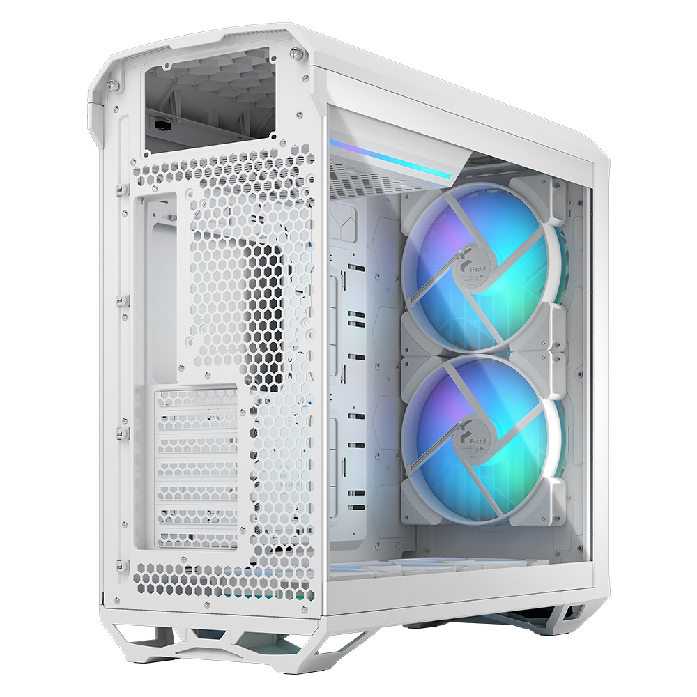 Fractal Design Torrent RGB TG Clear Tint (화이트)_이미지