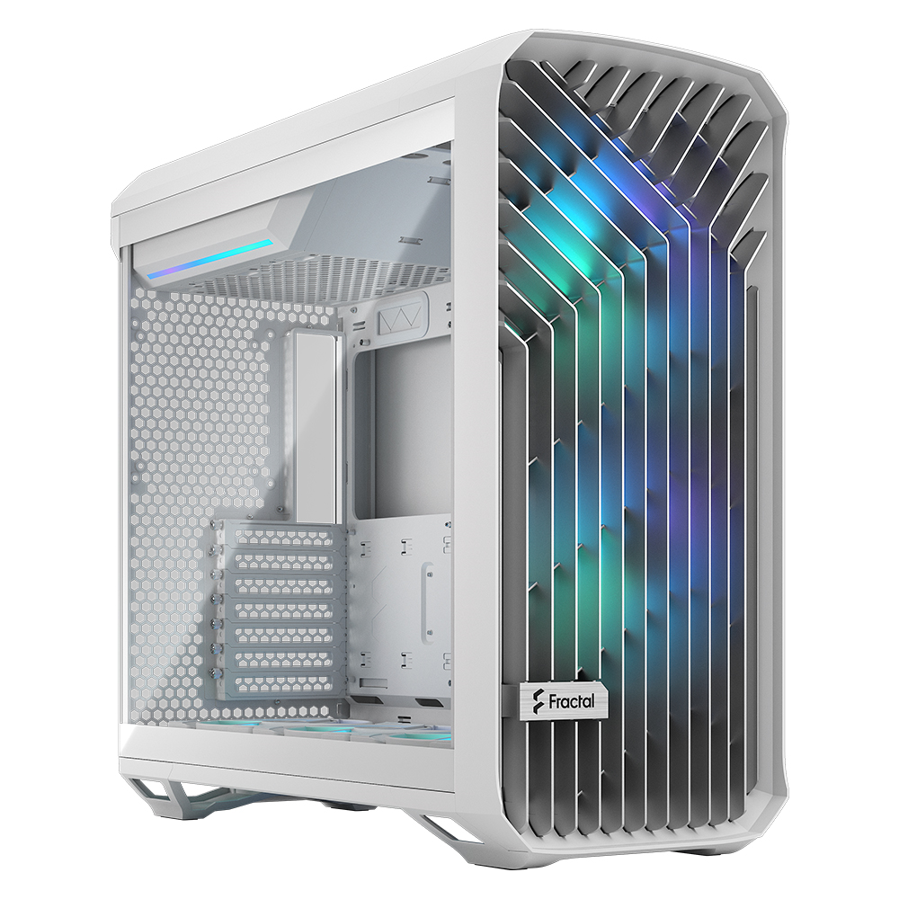 Fractal Design Torrent RGB TG Clear Tint (화이트)_이미지