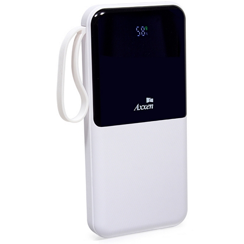 Axxen PD 22.5W 케이블 일체형 잔량표시 보조배터리 B511 10000mAh_이미지
