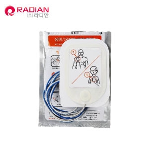 라디안 제세동기 심장충격기 501 일회용 패드 P-303