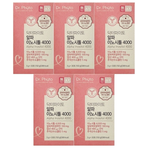 닥터파이토 알파이노시톨 4000 30포 (5개)_이미지