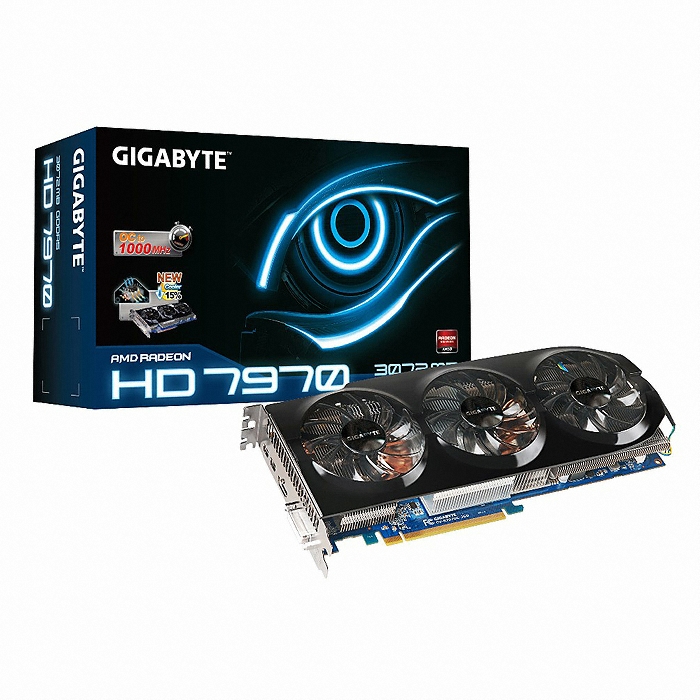 GIGABYTE 라데온 HD 7970 UDV OC D5 3GB Triangle Cool_이미지