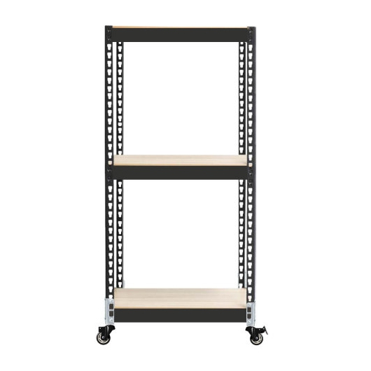 스피드랙 우레탄바퀴 3단 이동식 선반 700x300 (150cm(높이))_이미지