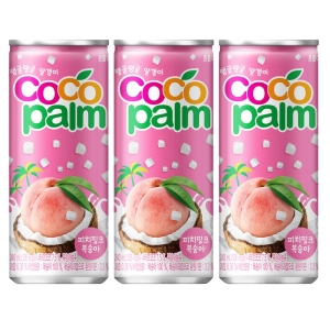 해태음료 코코팜 피치핑크 복숭아 240ml (10개)