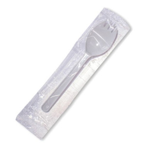 메가커피 개별포장 일회용 스포키 포크스푼 PS 100개 (20팩(2,000개))_이미지