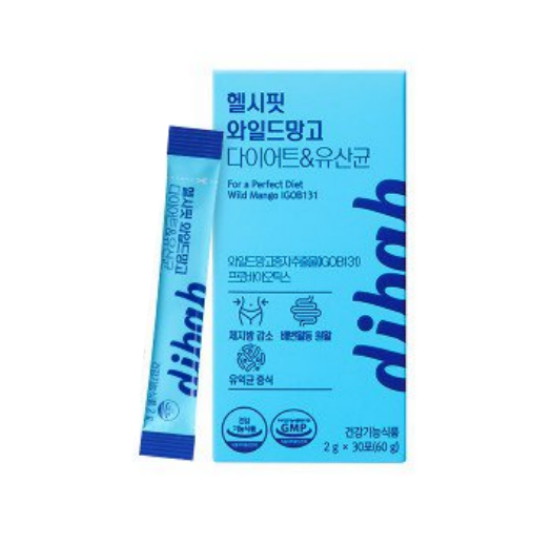 프롬바이오 헬시핏 와일드망고 다이어트 앤 유산균 30포 (1개)