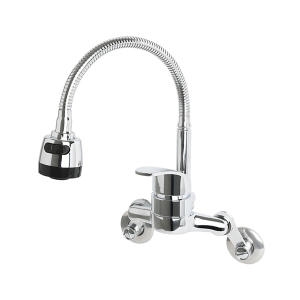 두진바스 1001 벽붙이 주방 코브라 수전 (SMF-101)