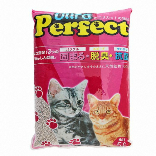 펫마트 울트라 퍼펙트 모래 레몬향 5L (4개)_이미지