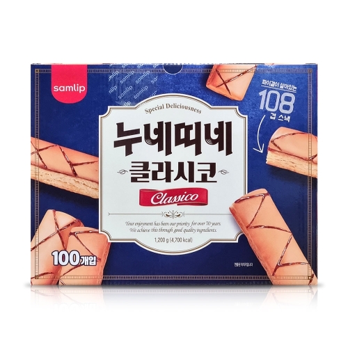 삼립 누네띠네 클라시코 100개입