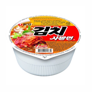 농심 김치 사발면 86g (12개)_이미지