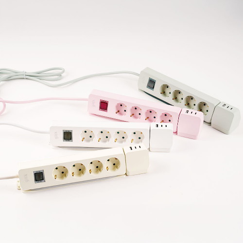 ��Ŭ��Ŀ 4�� 16A ���ν���ġ ���÷��� CŸ�� USB ��Ƽ��