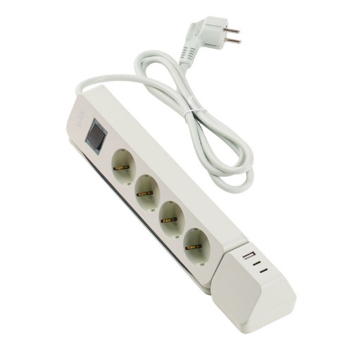 ��Ŭ��Ŀ 4�� 16A ���ν���ġ ���÷��� CŸ�� USB ��Ƽ��