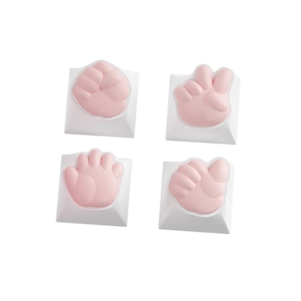 몬스긱 가위바위보 엄지척 키캡