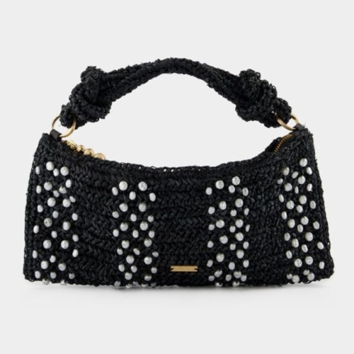 컬트가이아 헤라 나노 라피아 토트백 SH2086SH2370 BLACK PEARL