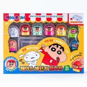  짱구는못말려 페이스체인지 미니카 8종 세트