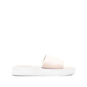 캘빈클라인 모노그램 뱀프 청키 솔 슬라이더 샌들 HW0HW00893