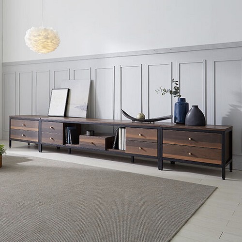 지베스 코코 2단 거실장세트 3100