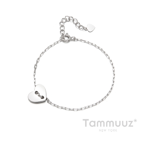 타뮤즈 하트 팔찌 SB104