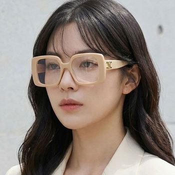  셀린느 안경테 베이지 사각 뿔테 154022060