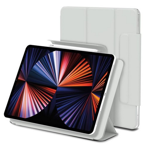 신지모루 iPad Pro 11 3세대 마그네틱 애플펜슬 수납 스마트 플랫커버 케이스_이미지