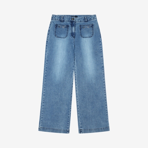 SI 비조 세미 와이드 데님 팬츠 SKPKB2220