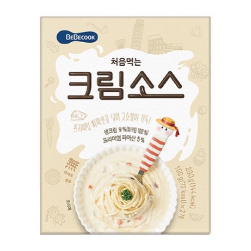 베베쿡 처음먹는 크림소스 200g (1개)