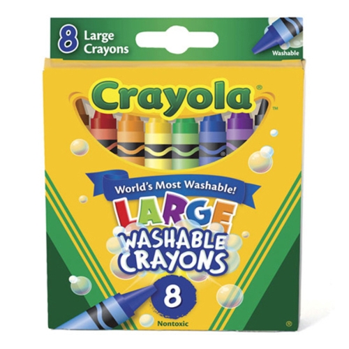 크레욜라 수성굵은크레용 8색크레욜라