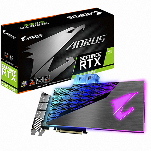 GIGABYTE AORUS 지포스 RTX 2080 SUPER D6 8GB 워터블럭_이미지