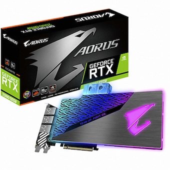 GIGABYTE AORUS 지포스 RTX 2080 SUPER D6 8GB 워터블럭