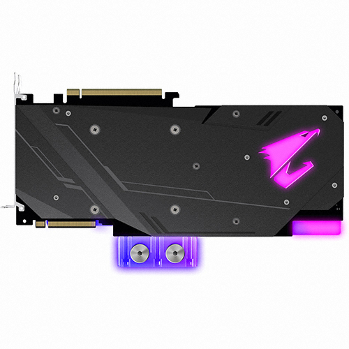 GIGABYTE AORUS 지포스 RTX 2080 SUPER D6 8GB 워터블럭_이미지