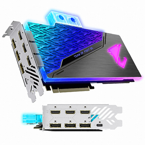 GIGABYTE AORUS 지포스 RTX 2080 SUPER D6 8GB 워터블럭_이미지
