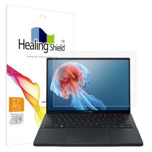 폰트리 힐링쉴드 ASUS 젠북 듀오 UX8406MA 액정보호필름 (종이질감 지문방지 블루라이트차단)_이미지