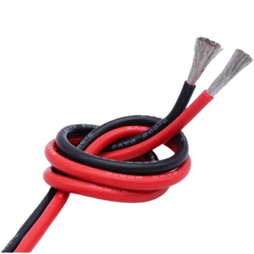 신우글로벌 우리파파 실리콘 케이블 전선 4AWG (1m)_이미지